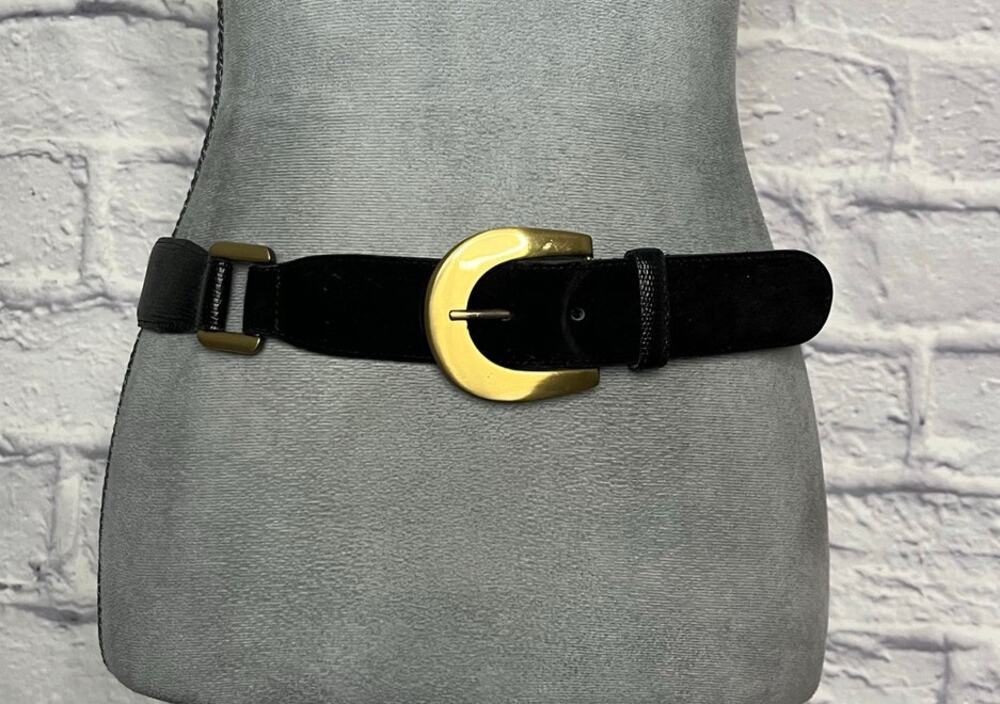 Vintage 90's Liz Claiborne Mod Preppy Glam Belt